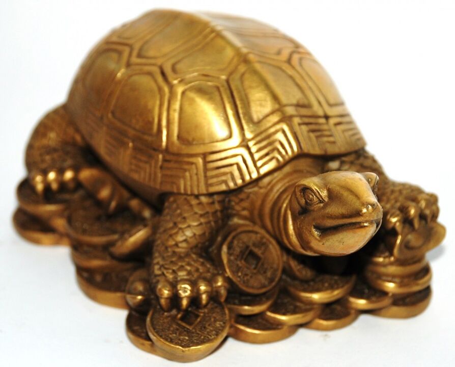 Schildkröten-Talisman des Reichtums und des Glücks